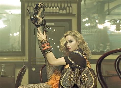 More Pics: Madonna for Louis Vuitton Spring 2009 Ad 